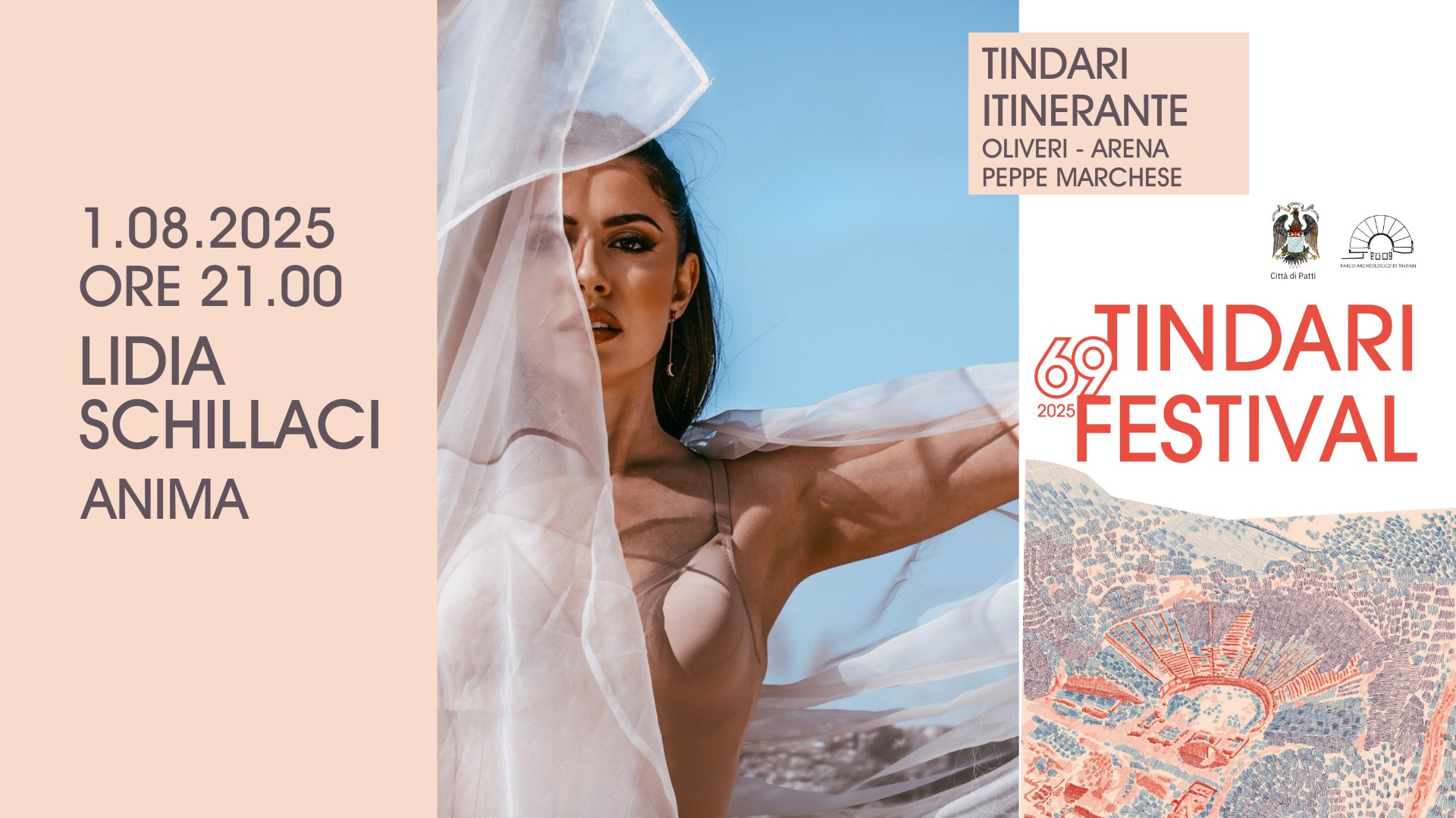 Tindari Festival  2025 Itinerante:  Lidia Schillaci Anima